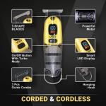 Επαναφορτιζόμενη κουρευτική μηχανή VGR V-981 μπλε - Image 3