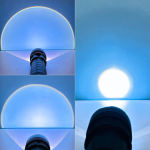 Επαναφορτιζόμενος Φακός Αλουμινίου LED με Laser, Power Bank, Ζουμ SP68