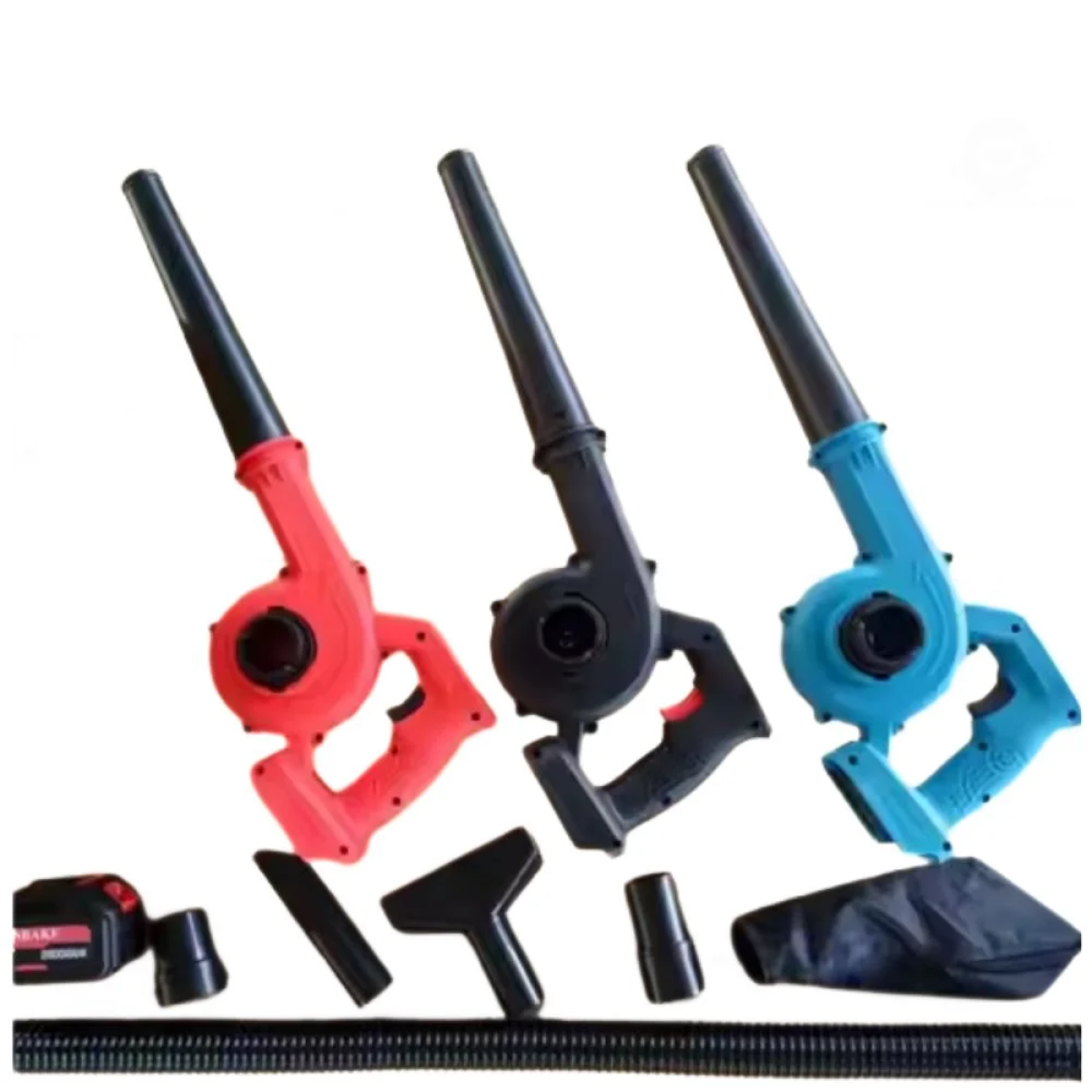 Επαναφορτιζόμενος Φυσητήρας / Απορροφητήρας Μπαταρίας Χειρός με Ρύθμιση Έντασης Μαύρο