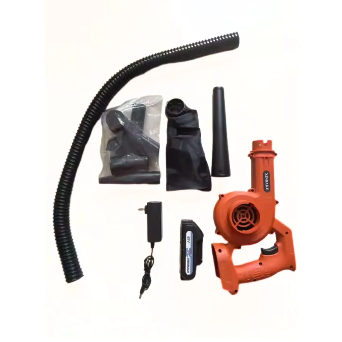 Επαναφορτιζόμενος Φυσητήρας / Απορροφητήρας Μπαταρίας Χειρός με Ρύθμιση Έντασης Μαύρο