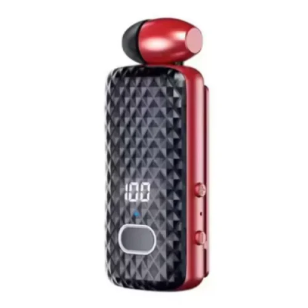 Fineblue F588 In-ear Bluetooth Handsfree Ακουστικό Κόκκινο