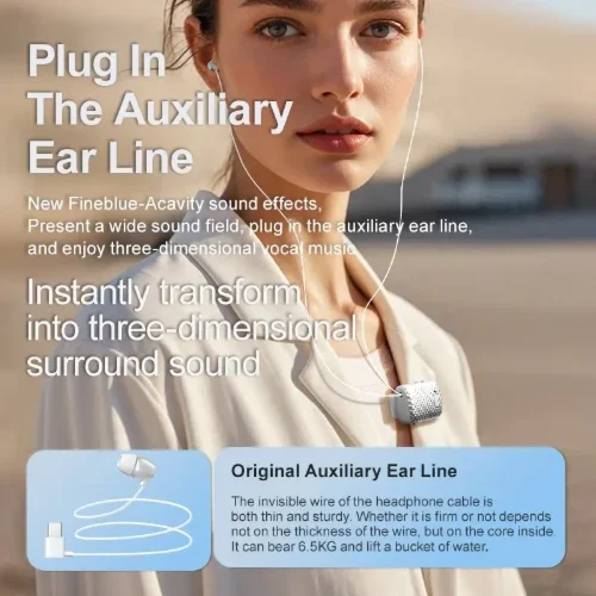 Fineblue F588 In-ear Bluetooth Handsfree Ακουστικό