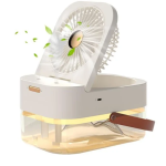 Φορητό Air Cooler Mini Air Condition υγραντήρας και συσκευή αρωματοθεραπείας - λευκό