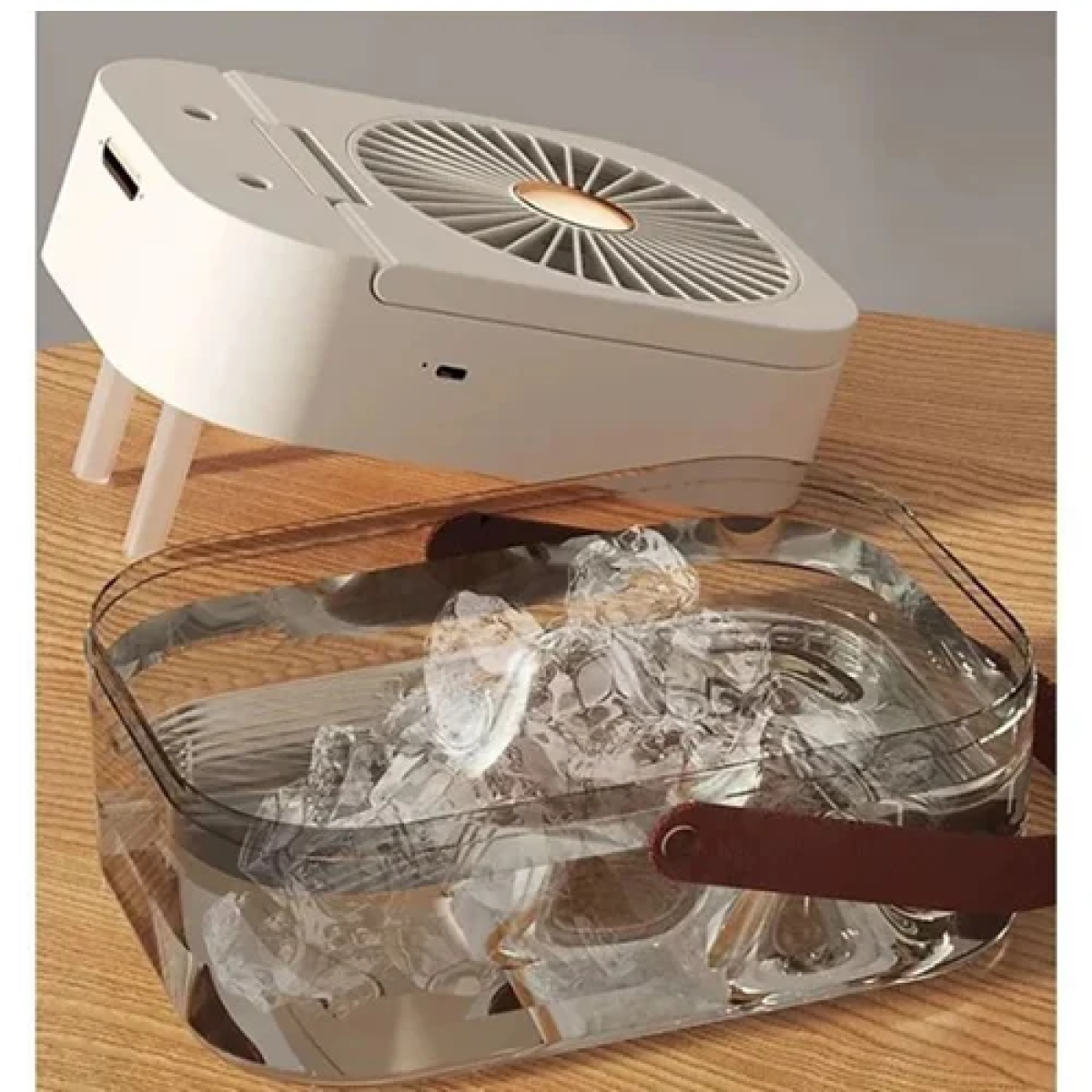 Φορητό Air Cooler Mini Air Condition υγραντήρας και συσκευή αρωματοθεραπείας - λευκό - Image 3