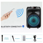Φορητό Bluetooth Ηχείο Καραόκε με Μικρόφωνο 12" ZQS12147