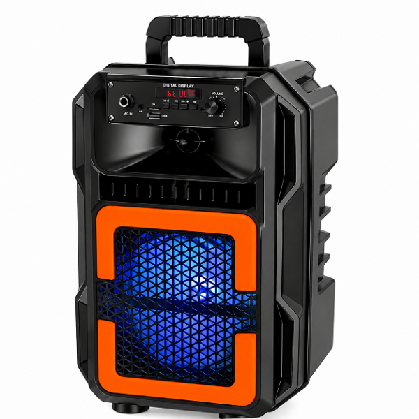 Φορητό Bluetooth Karaoke Ηχείο 30W με Ενσύρματο Μικρόφωνο GY-803