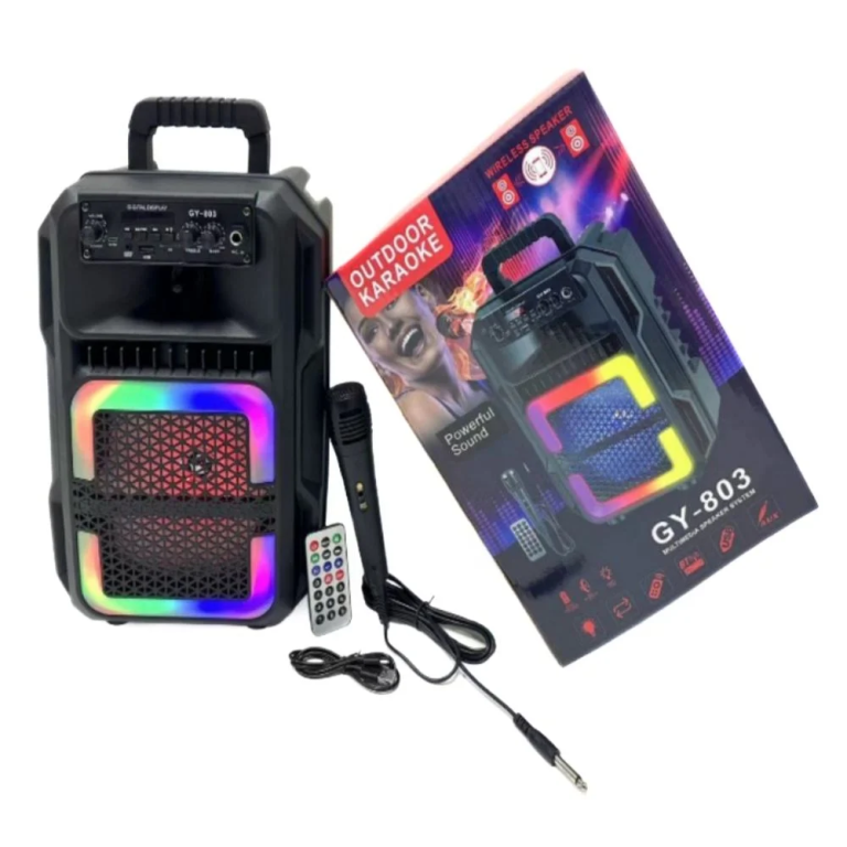 Φορητό Ηχείο 8'' Super Bass GY-803