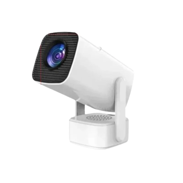 Φορητός Projector 4K HD με Wi-Fi και Ενσωματωμένο Ηχείο Λευκός F800