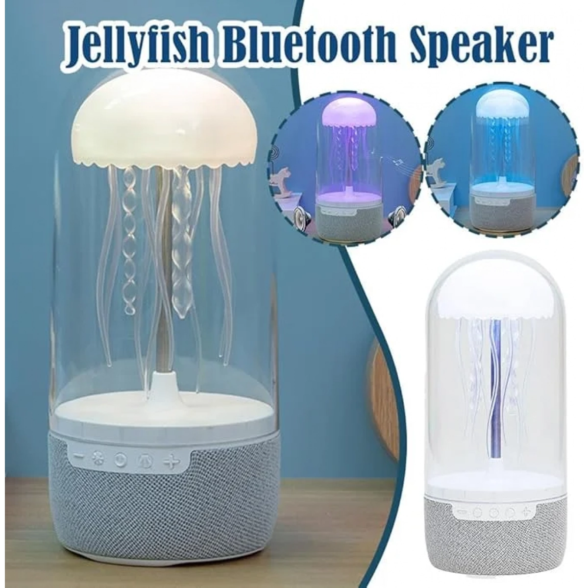 Φωτιστικό Jellyfish με Ηχείο και λειτουργία Bluetooth MAX113