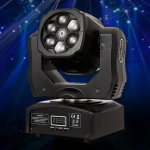 Φωτορυθμικό 6 LED με Περιστρεφόμενη Κεφαλή DMX512