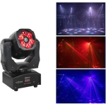 Φωτορυθμικό 6 LED με Περιστρεφόμενη Κεφαλή DMX512
