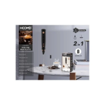 Hoomei HM-6078 Συσκευή Χειρός για Αφρόγαλα και Φραπεδιέρα 2 σε 1 Μαύρη