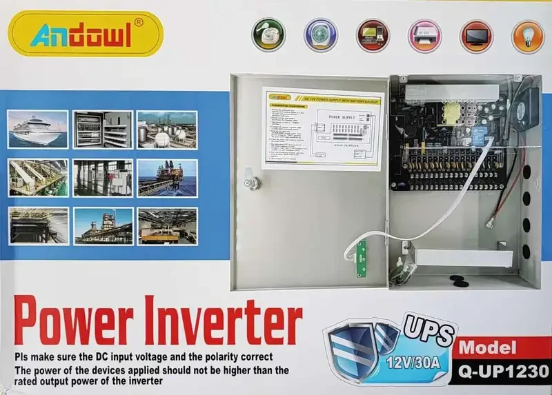 Andowl Power Inverter 12V/30A Q-UP1230 Andowl Power Inverter 12V/30A Q-UP1230