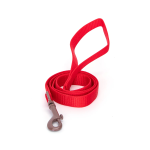 Δίχρωμος Οδηγός για Σκύλους W2.0*L120cm Medium Κόκκινο/Καφέ