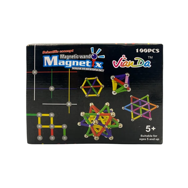 Magnetix Building Set – Μαγνητικό Εκπαιδευτικό Παιχνίδι Κατασκευών 100 τεμ. | Για Παιδιά 5+