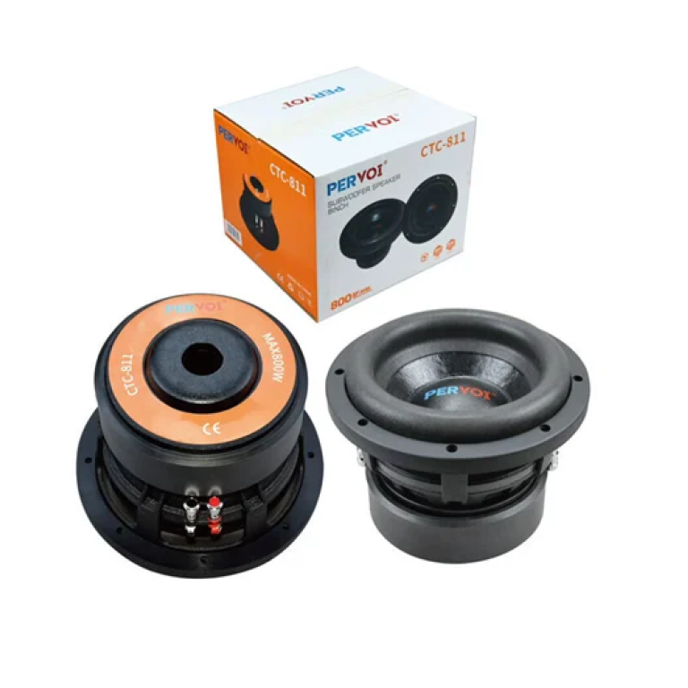 Ηχείο αυτοκινήτου 8'' 800W RMS Pervoi CTC-811 μαύρο