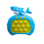 Ηλεκτρονικό Παιχνίδι Pop It Push Squid Game 999 Καρχαρίας Γαλάζιο