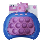 Ηλεκτρονικό Παιχνίδι Pop It Push Squid Game 999 Peppa Pig Μπλε