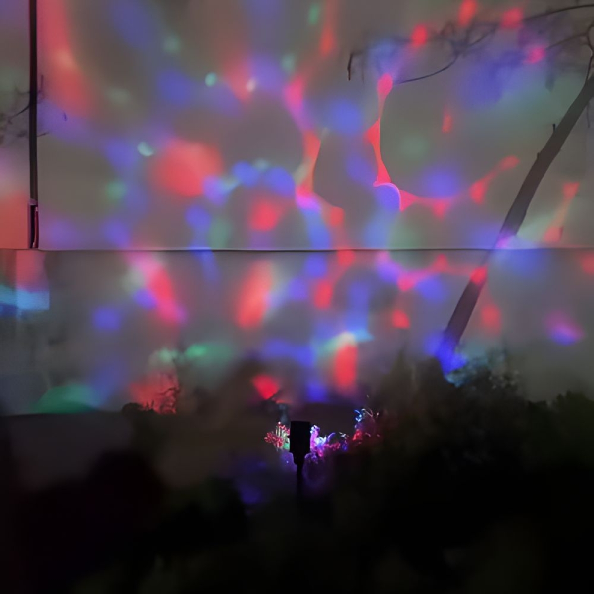 Ηλιακό φωτιστικό εξωτερικού χώρου RGB 61cm XF-718 μαύρο