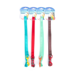 Δίχρωμος Οδηγός για Σκύλους W1.0*L120cm Small Τιρκουάζ/Κίτρινο
