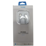 Καλώδιο Γρήγορης Φόρτισης PD 60W Type-C 2m Yourz M36