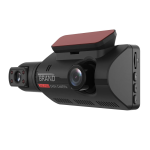 Κάμερα DVR Αυτοκινήτου με Οθόνη και Νυχτερινή Λήψη 2K για Ταμπλό και για Παρμπρίζ Αυτοκινήτου με Αυτοκόλλητο