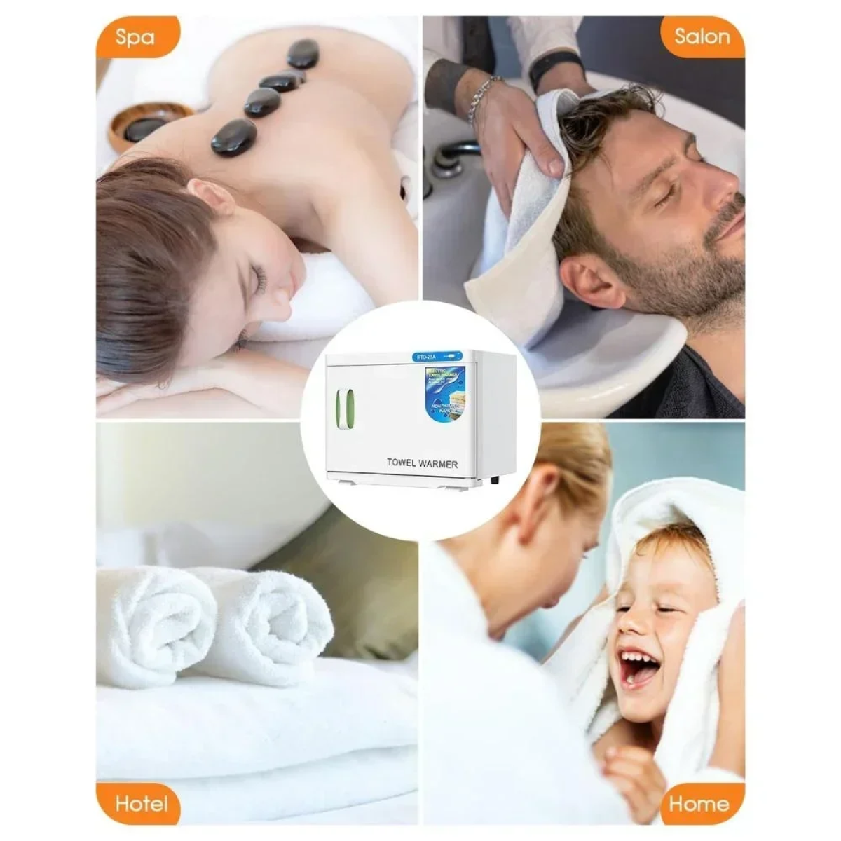 Kλίβανος Towel Warmer RTD-23A Αποστειρωτής και Στεγνωτήρας UV Πετσετών