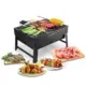 KMT Style Φορητή Ψησταριά Κάρβουνου για BBQ 43.5×29εκ. Μαύρη