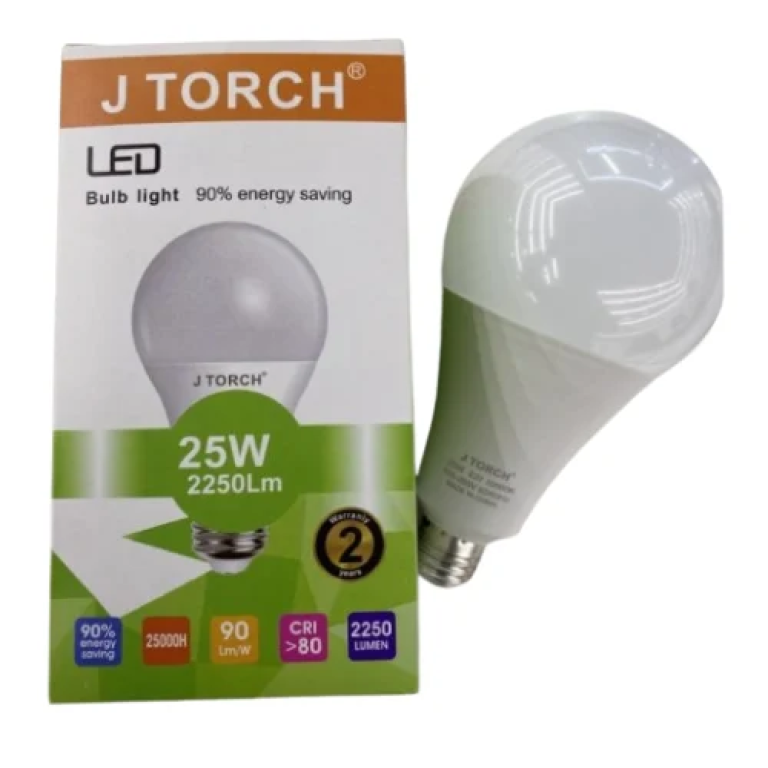 Λάμπα LED για Ντουί E27 25w 2250lm 10000K JTorch