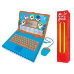 Lexibook Eκπαιδευτικό Δίγλωσσο Laptop Baby Shark Ελληνικά - Αγγλικά και ΔΩΡΟ η λαμπάδα