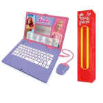 Lexibook Eκπαιδευτικό Δίγλωσσο Laptop Barbie Ελληνικά - Αγγλικά 25.JC598BBI8 και ΔΩΡΟ η λαμπάδα