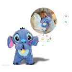 Λούτρινο Stitch Που Αναπνέει Με Ήχο Νανουρίσματος & Φως