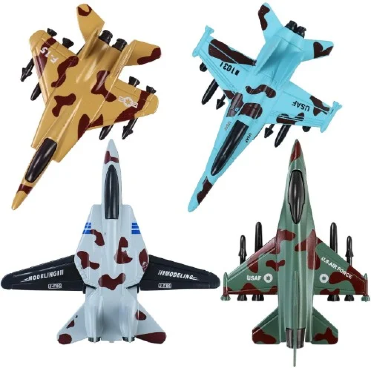 Μαχητικό Αεροπλάνο Die Cast 3+
