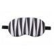 Μάσκα Ύπνου Πολυεστερική Black Stripe Μ19xΠ9.5εκ.