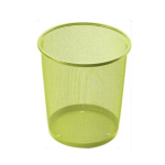 Μεταλλικό Καλάθι Αχρήστων Πράσινο 26x19x23.5cm MI010-1C