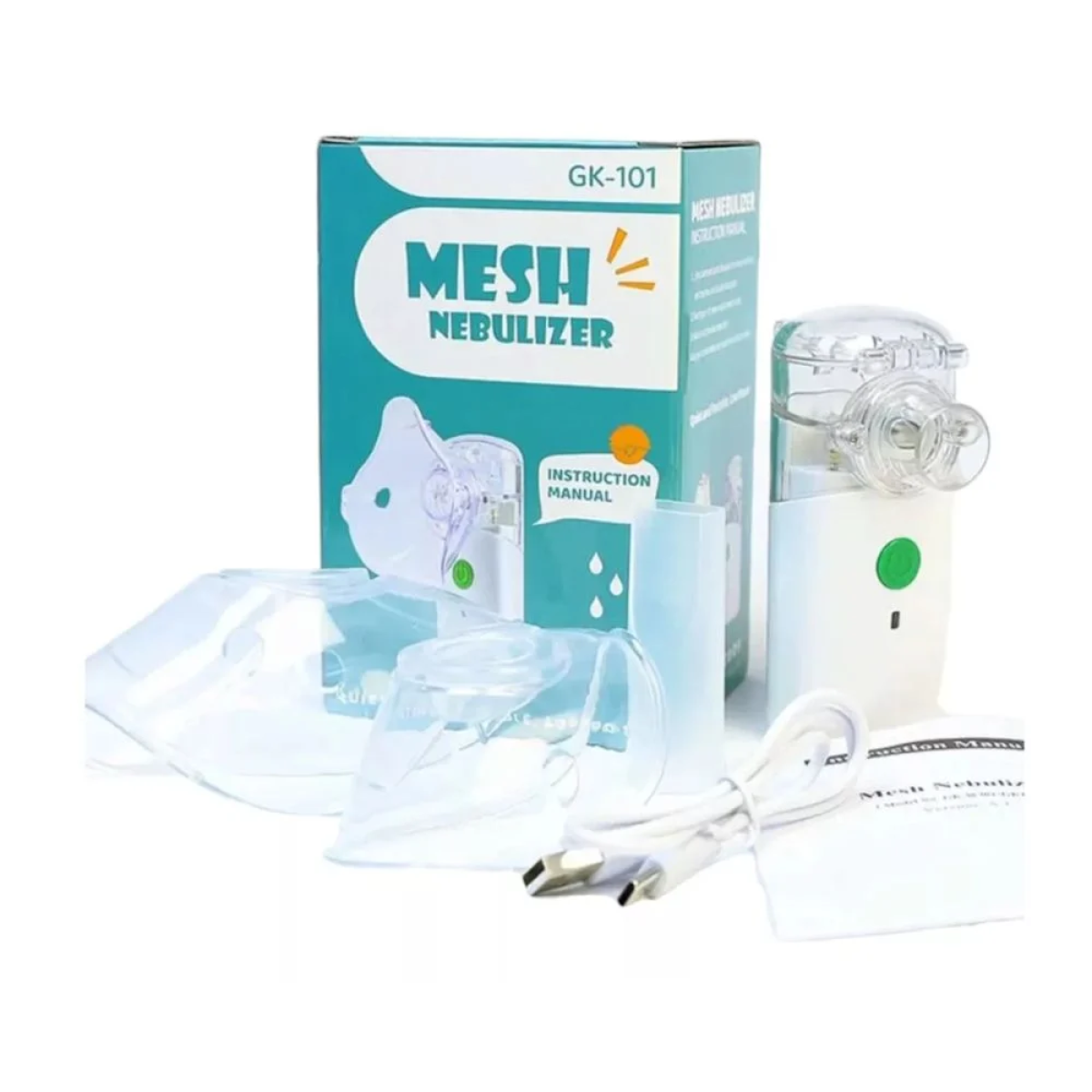 Μίνι Φορητός Νεφελοποιητής Φαρμάκων Mesh Nebulizer GK-101