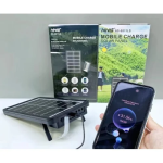 NS-8833SL Ηλιακό Σύστημα Φόρτισης με Πάνελ 6V 5W 2400mah & LED Φως Έκτακτης Ανάγκης DC 3,7V/ USB 5V