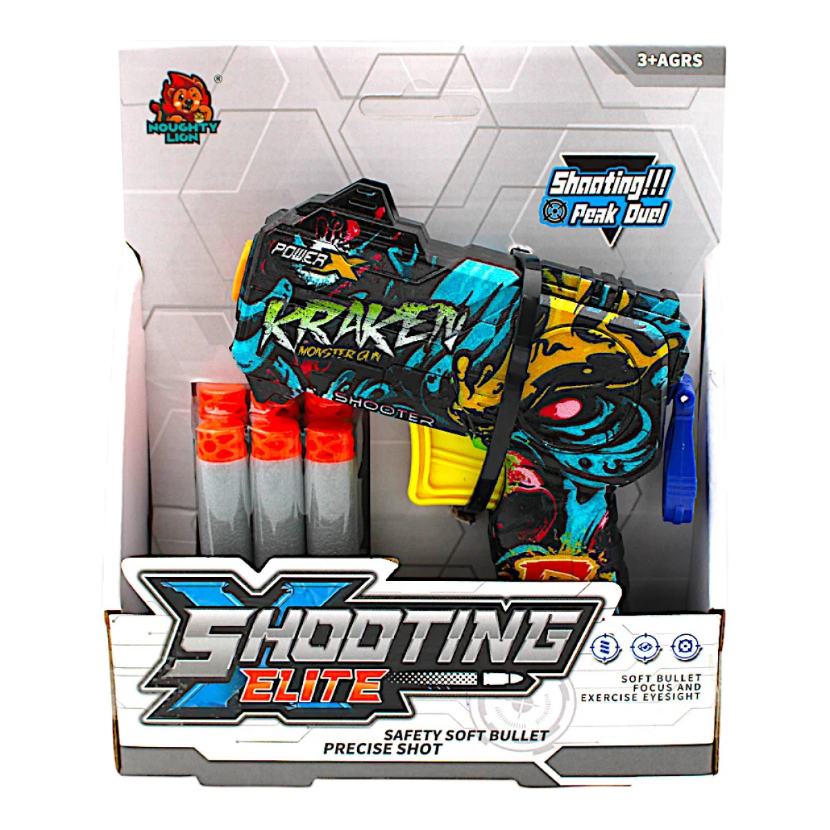 Παιχνίδι Όπλο με Μαλακές Σφαίρες Shooting Elite Μπλε