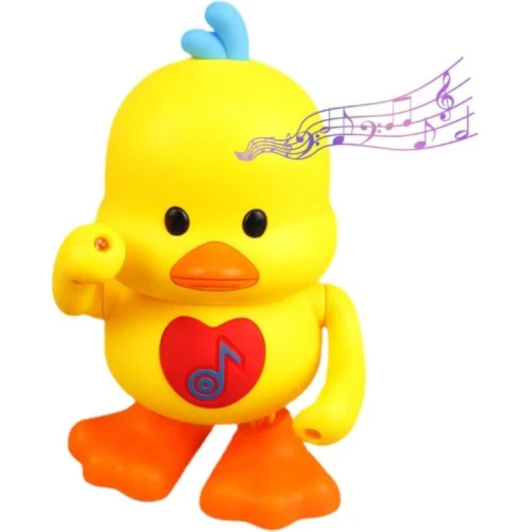 Παιχνίδι Παπάκι που χορεύει και τραγουδάει Music Dancing Duck 3022 Κόκκινο