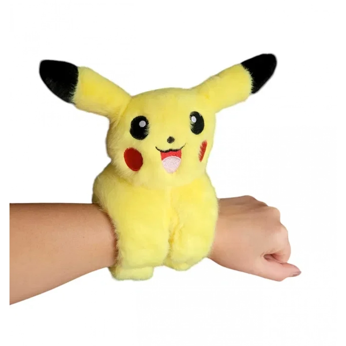 Παιδικό Λούτρινο Βραχιόλι Slap Pikachu