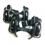 Πατίνια με Ρόδες και Φωτισμό Led Small Whirlwind Pulley - Μαύρα