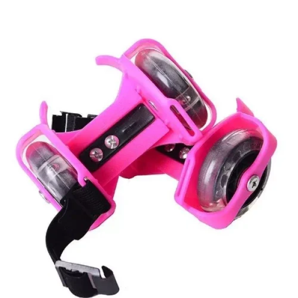 Πατίνια με Ρόδες και Φωτισμό Led Small Whirlwind Pulley - Ροζ