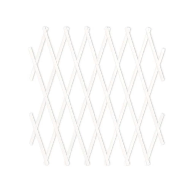 Πέργκολα Ανοιγόμενη Πλαστική 100x200 Λευκό Kmt Style 295834