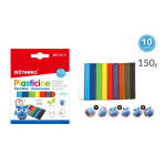 Πλαστελίνες 10 Χρωμάτων 150g Motarro ME132-12