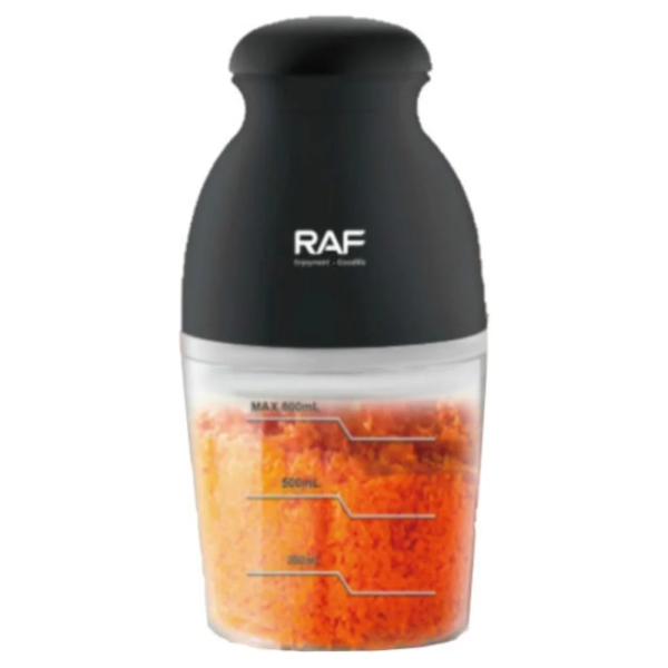Raf R-332B Πολυκόπτης Multi 250W με Δοχείο 0.8lt Μαύρος