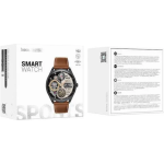 Smartwatch IP67 AMOLED Οθόνη 1.43″ 200mAh με Δυνατότητα Κλήσεων Hoco Y22 Mαύρο