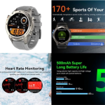 Smartwatch TKY-DM56 με GPS σε Γκρι