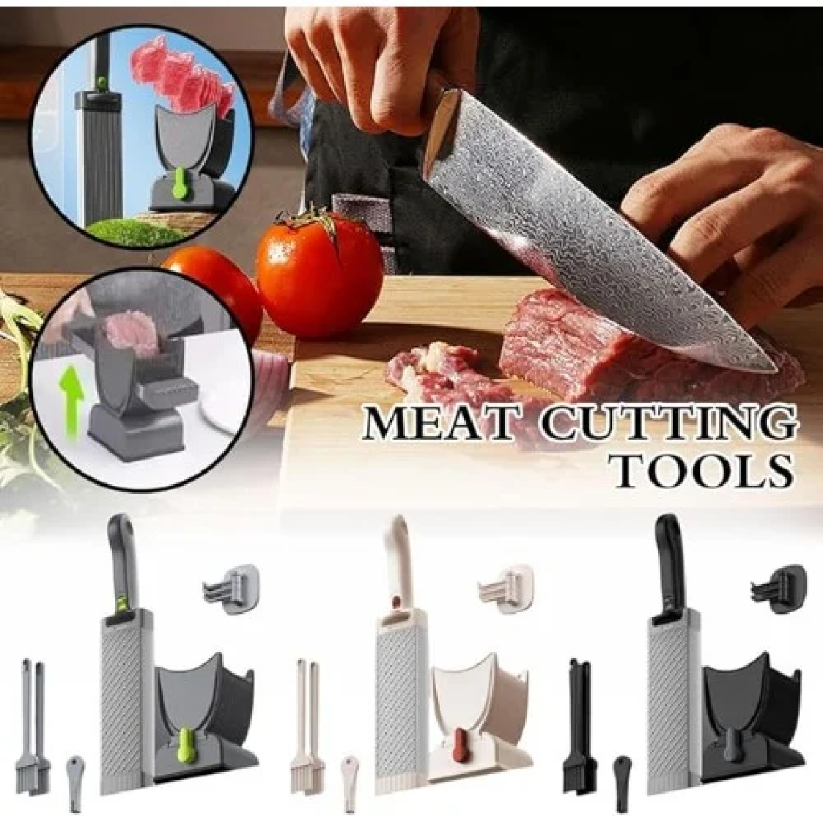 Συσκευή Κοπής Κρέατος Fresh Meat Slicer Μαύρο