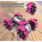Τηλεκατευθυνόμενο Stunt Motion Twisted RC Car 4WD με Τηλεχειριστήριο ZJ001A Ροζ