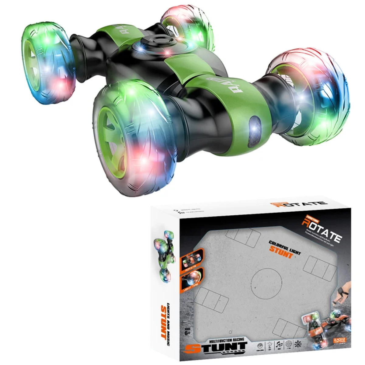 Τηλεκατευθυνόμενο Stunt RC Car με Τηλεχειριστήριο Χειρός & Καρπού LH-C069-3